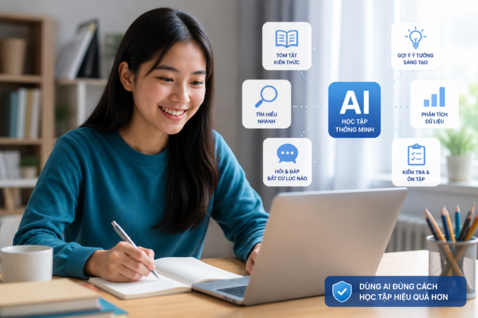 AI cho học sinh, sinh viên: dùng sao cho đúng