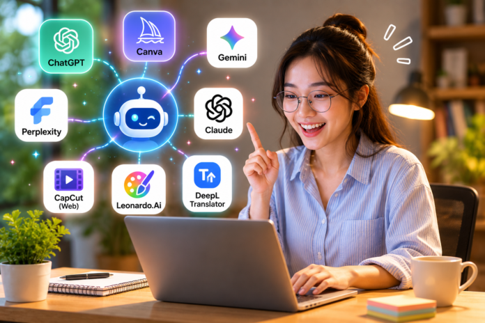Công cụ AI miễn phí tốt nhất cho người mới