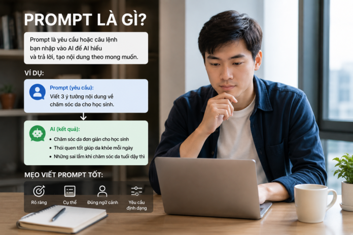 Prompt là gì? Giải thích cho người mới dùng AI
