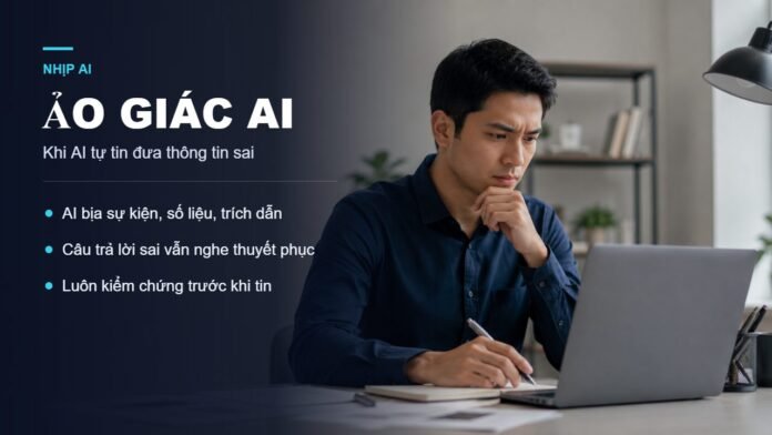 Ảo giác AI là gì - cách kiểm chứng thông tin