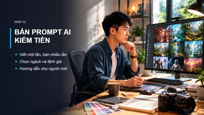 Bán prompt AI kiếm tiền cho người mới