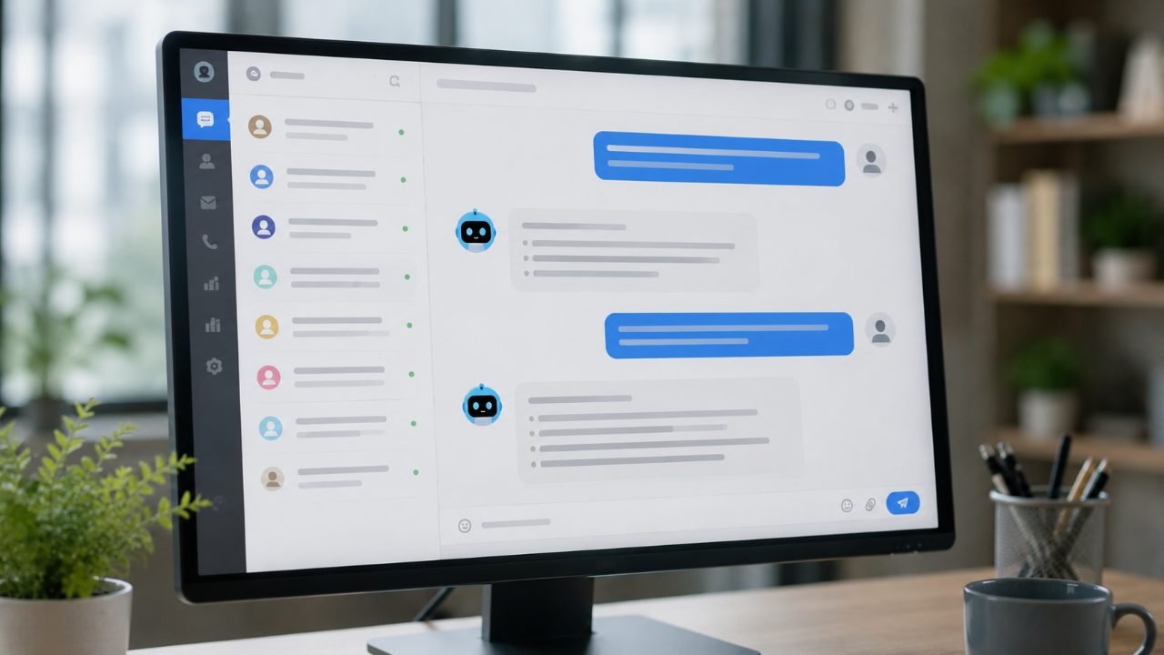 Xây chatbot chăm sóc khách hàng bằng AI 1 Giao diện chatbot chăm sóc khách hàng trả lời tự động