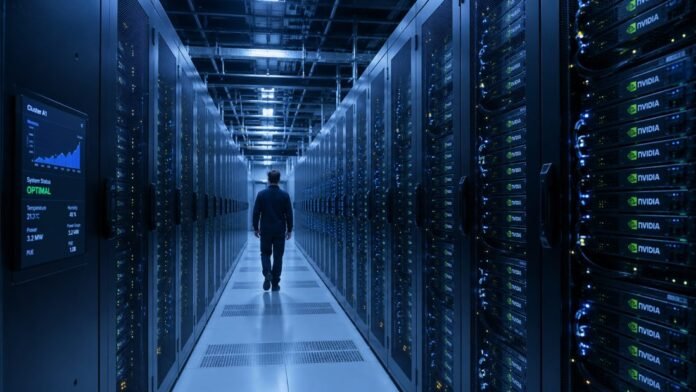 Trung tâm dữ liệu chạy chip NVIDIA Blackwell B300