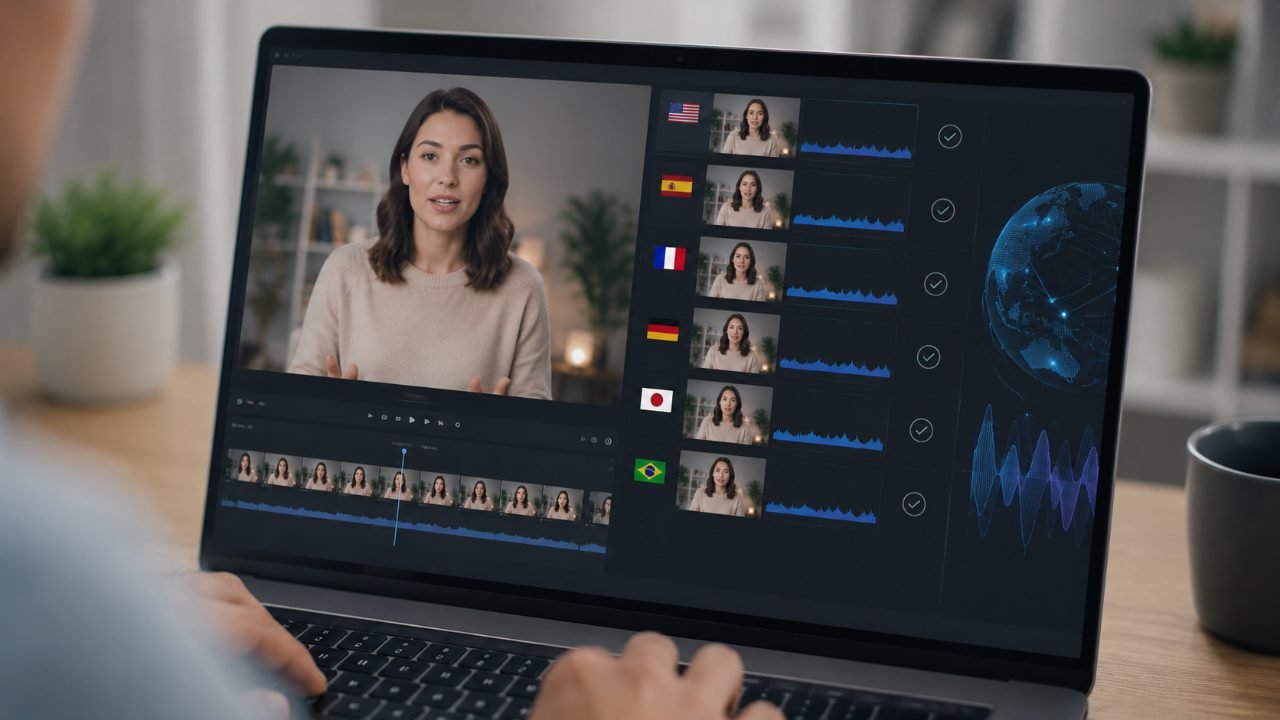 Dịch video đa ngôn ngữ bằng HeyGen 1 HeyGen dịch một video sang nhiều ngôn ngữ
