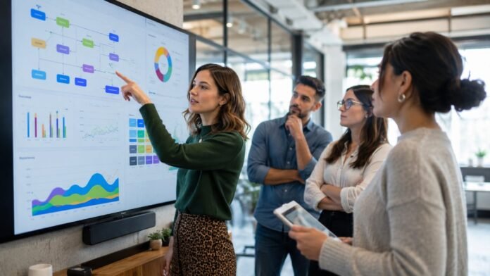 Đội ngũ marketing dùng nền tảng AI như Jasper AI
