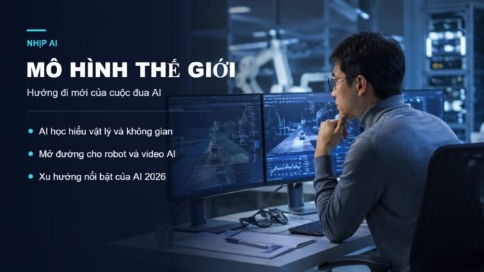 Mô hình thế giới AI - bước ngoặt cuộc đua AI 2026