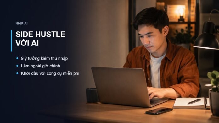 Side hustle AI giúp kiếm thêm thu nhập