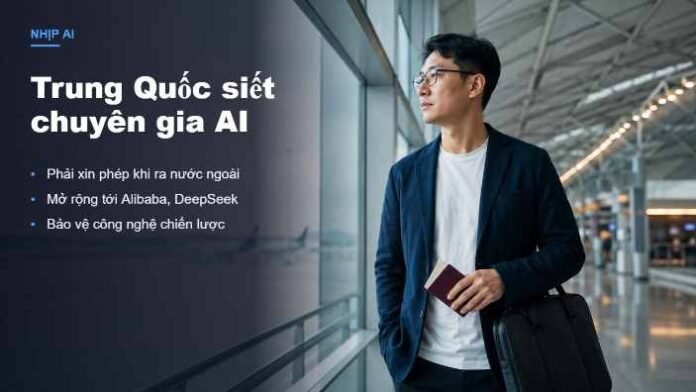 Trung Quốc siết chuyên gia AI ra nước ngoài