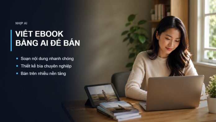 Viết ebook bằng AI để bán trên nhiều nền tảng