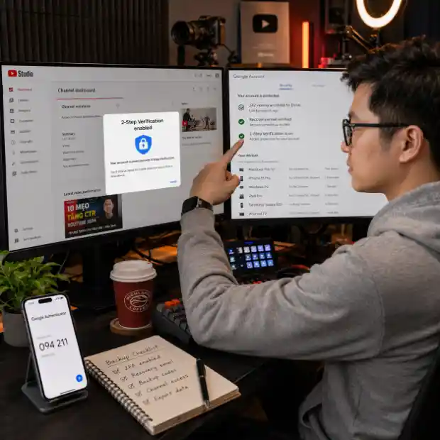 Xây kênh YouTube không lo mất
