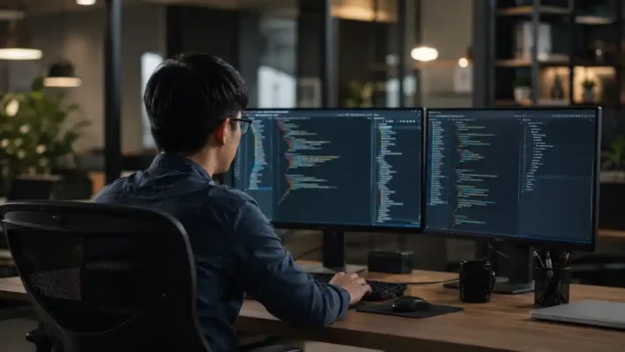 Lập trình viên dùng mô hình Kimi K2.7 Code mã nguồn mở