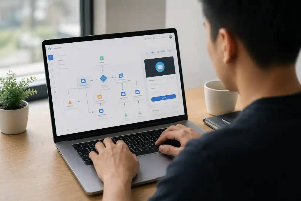 Hai creator Việt trao đổi về Kit ConvertKit tại quán cà phê