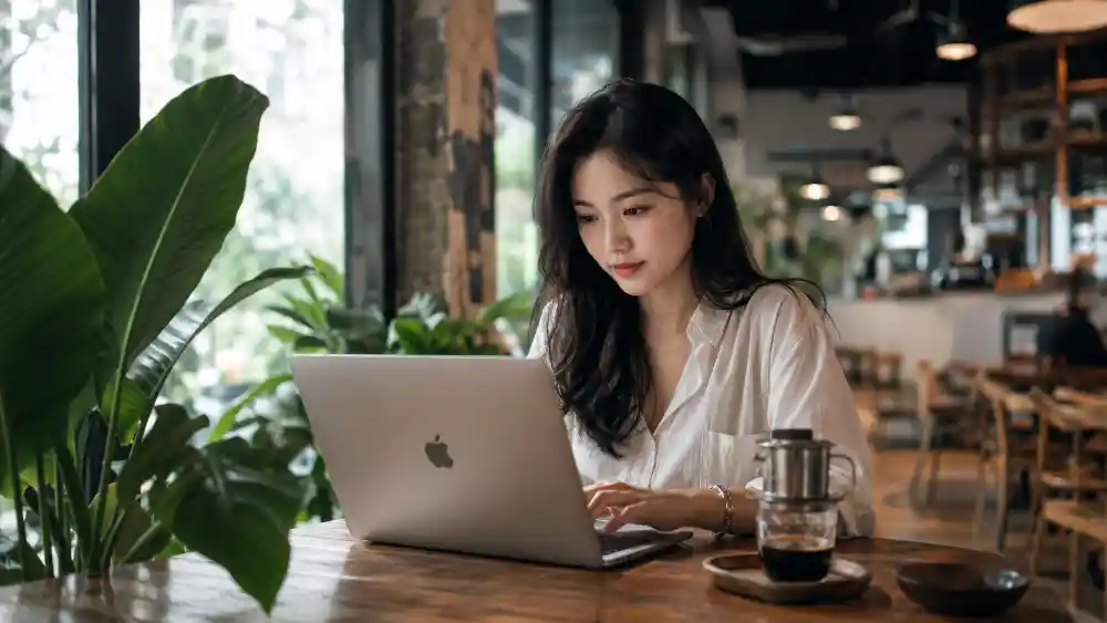 Nhịp AI tuần 23 năm 2026: tổng hợp đầy đủ 4 Nhịp AI tuần 23: bạn trẻ Việt ngồi quán cà phê Sài Gòn dùng MacBook chạy trợ lý AI bên cốc cà phê phin