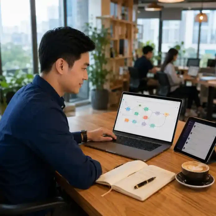 marketing manager n8n workflow tự động hoá