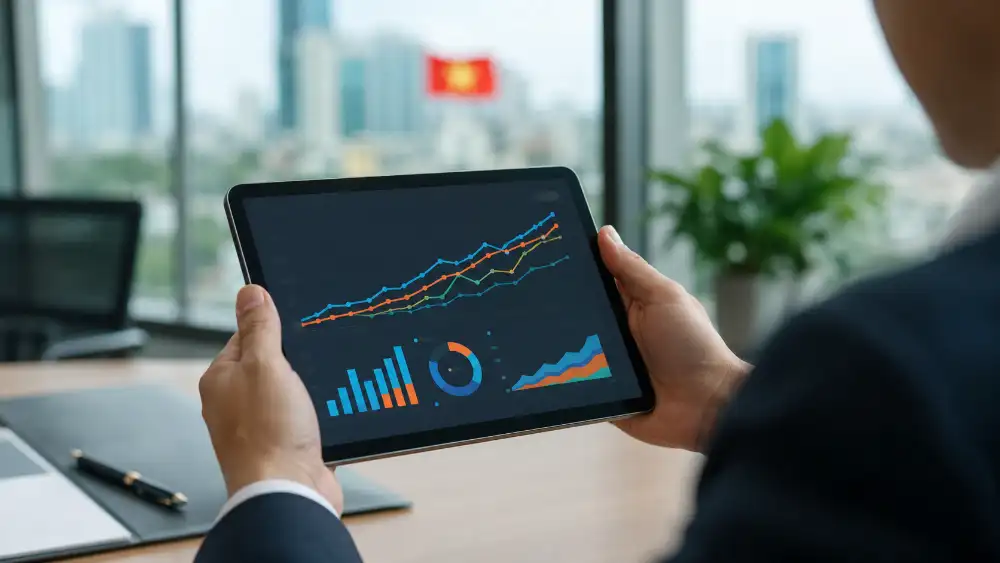 Biểu đồ thị phần chatbot AI 2026 giữa các hãng lớn