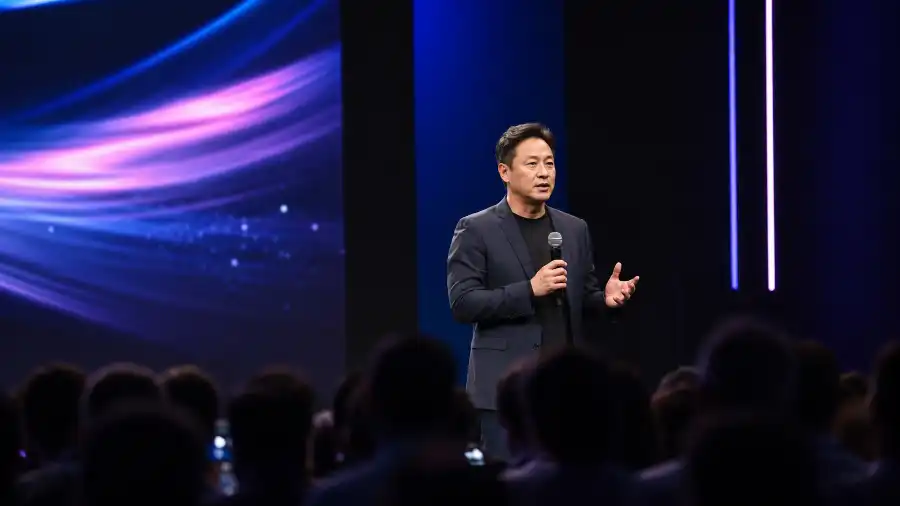 Nhịp AI tuần 24: CEO công nghệ phát biểu trên sân khấu hội nghị keynote