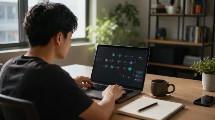 AI agent tự động hóa công việc trên laptop của freelancer Việt