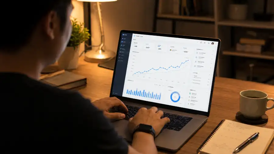 Vibe coding: kiếm tiền từ ứng dụng tự tạo bằng AI 1 Bảng điều khiển doanh thu ứng dụng tạo bằng vibe coding