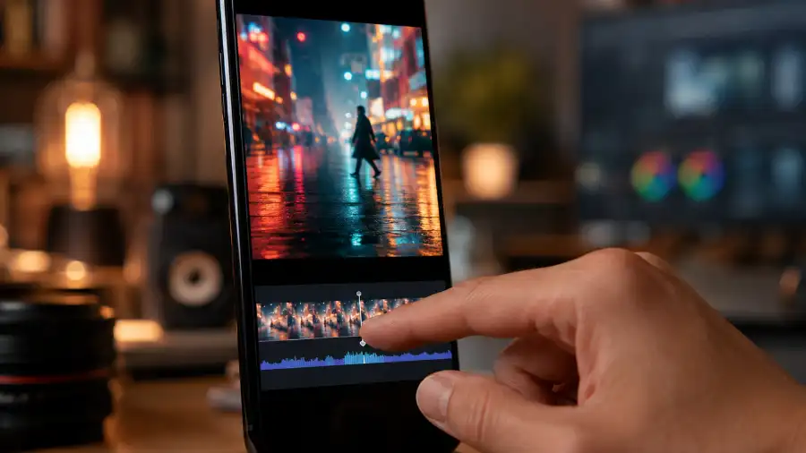 Cắt video bằng AI thành clip ngắn hút view 1 Cắt video bằng AI thành clip ngắn hút view - màn hình điện thoại dọc