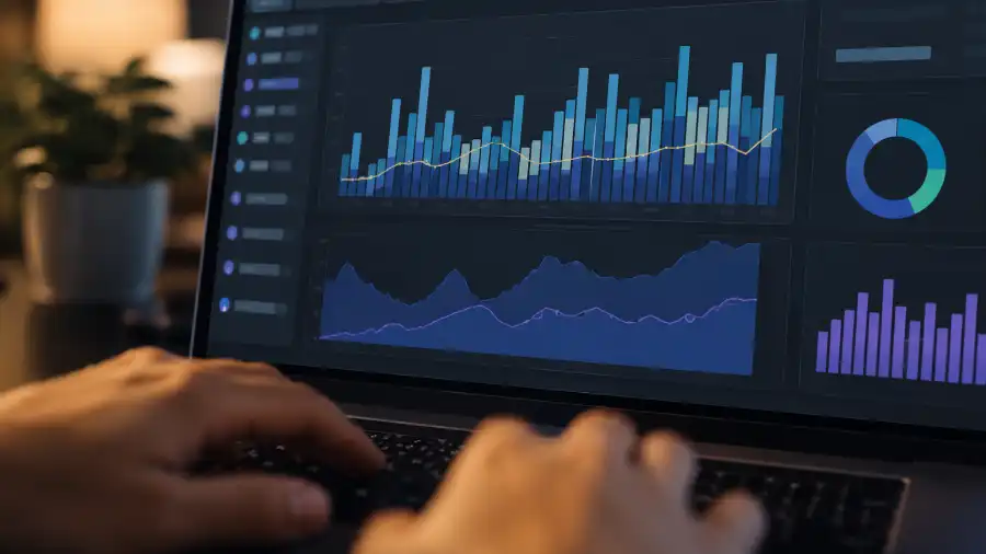 display ads AI - dashboard phân tích doanh thu quảng cáo
