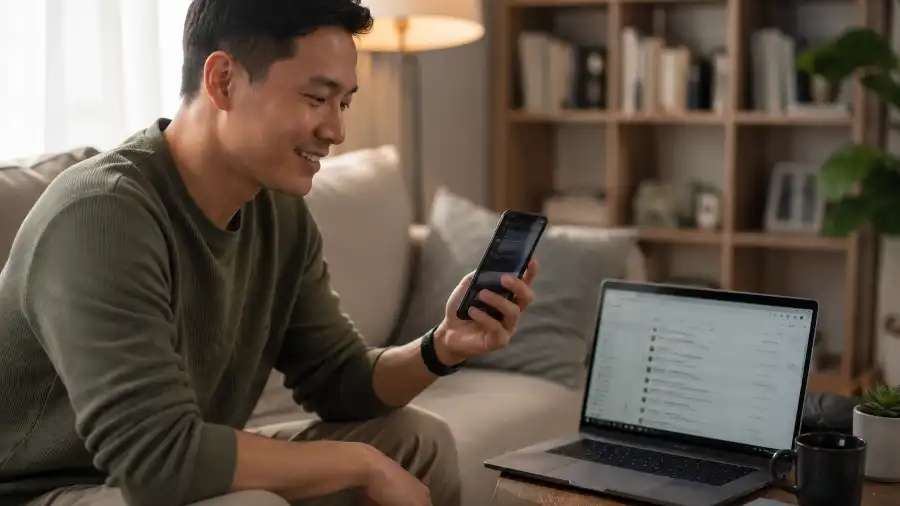 Màn hình chỉnh sửa automation email trong Kit với nội dung do ChatGPT soạn