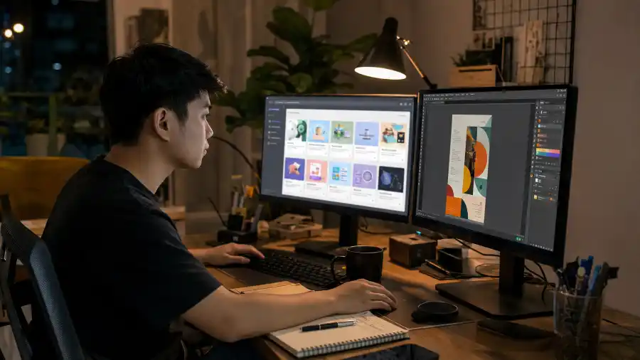 Nhịp AI tuần 35 năm 2026: tổng hợp đầy đủ 4 Bạn trẻ Việt dùng trợ lý AI tại quán cà phê, minh hoạ nhịp AI tuần 35