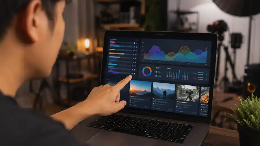 vidIQ AI 2026: Tìm từ khoá và ý tưởng video YouTube cho kênh Việt 1 vidIQ AI 2026 dashboard từ khoá và ý tưởng video