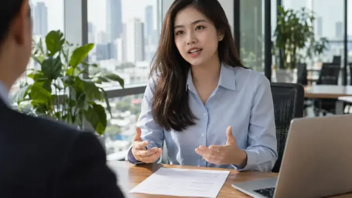 Biết dùng AI — ứng viên Việt trình bày sản phẩm thật trong buổi phỏng vấn