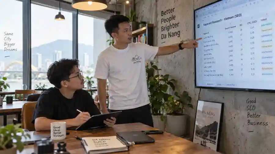 Làm affiliate với AI: hướng dẫn A–Z cho người mới ở Việt Nam 1 Làm affiliate với AI: nhóm nghiên cứu từ khóa cho bài review tại không gian co-working