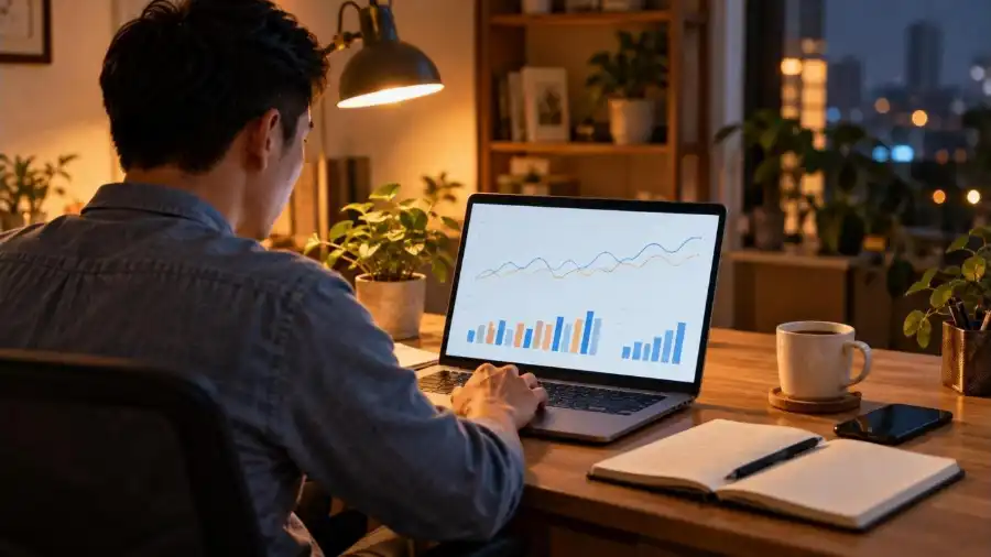Chatbot AI cho shop nhỏ: 3 cách kiếm tiền 1 Freelancer theo dõi bảng thống kê số tin nhắn chatbot AI xử lý cho cửa hàng nhỏ